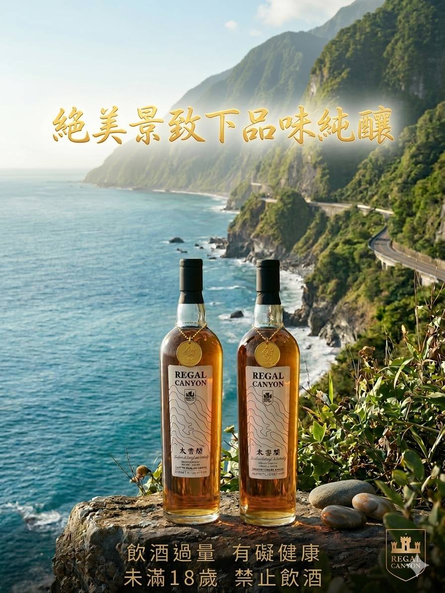 Regal Canyon 酒款視覺